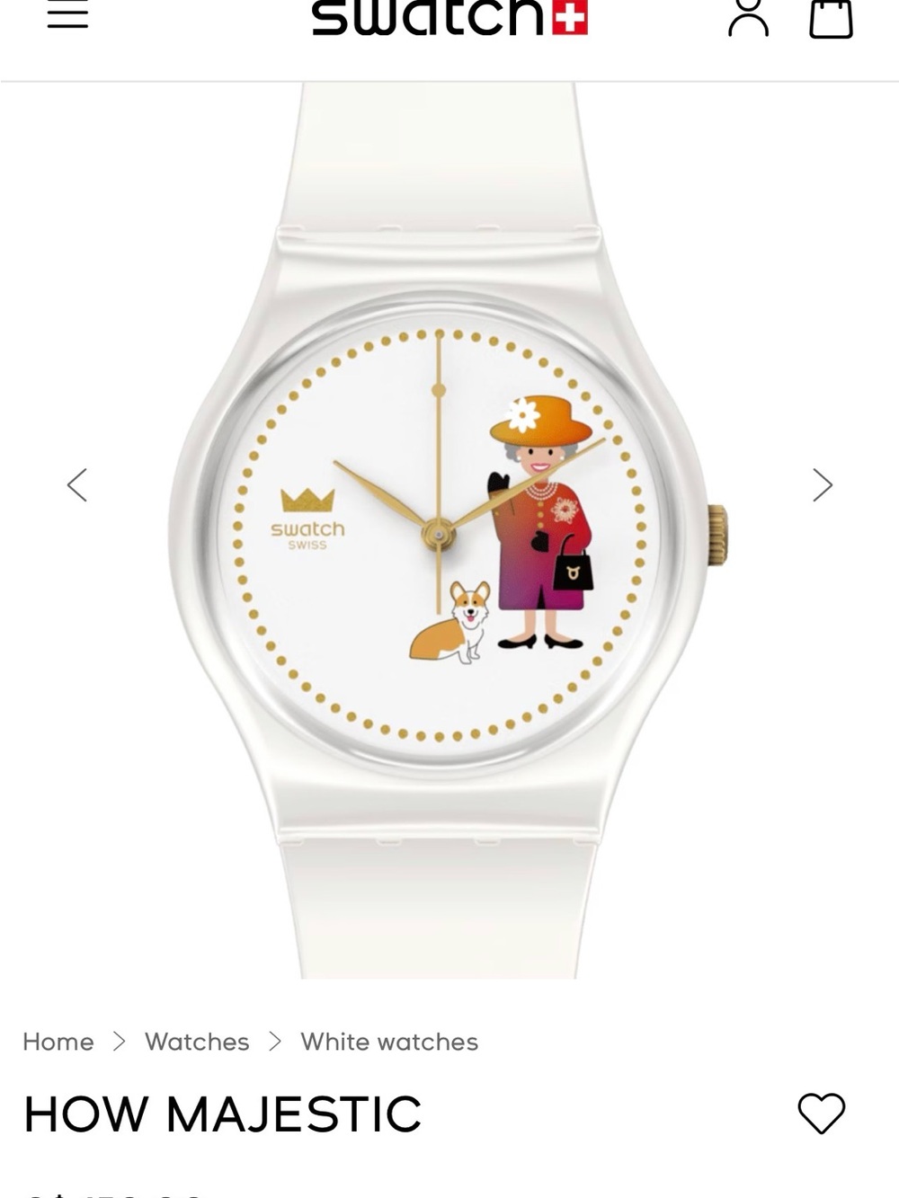 Swatch How Majestic Watch